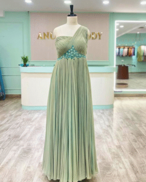 Mint Green Rushing Gown